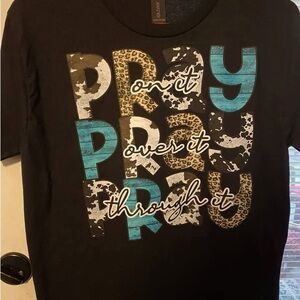 Faith based tee size small